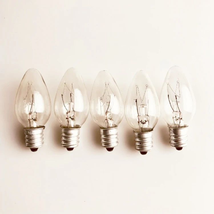 Cheap 40w 400lm e14 clear glass incandescent light bulbs lamp