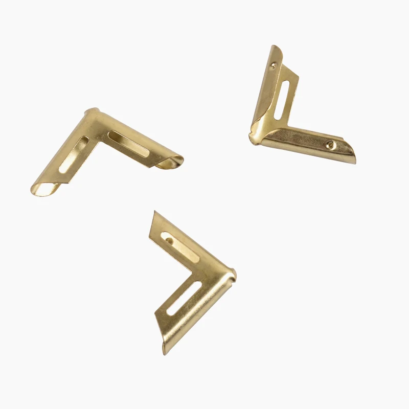 

High Quality 22*22mm Gold Color Metal Corner Protectors with Cheap Price
