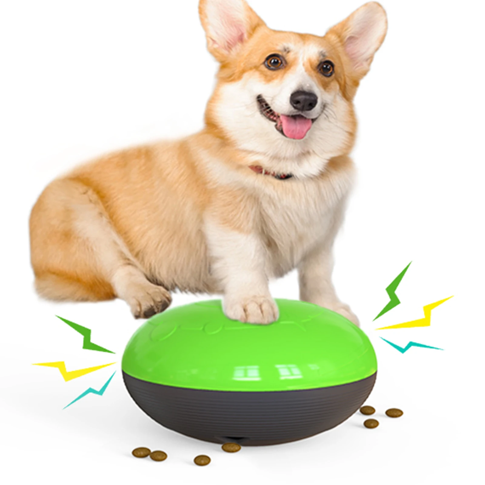 

Wholesale Dispenser Pet Leakage Feeder Self-playing Food Dispensing Toy Dog Training