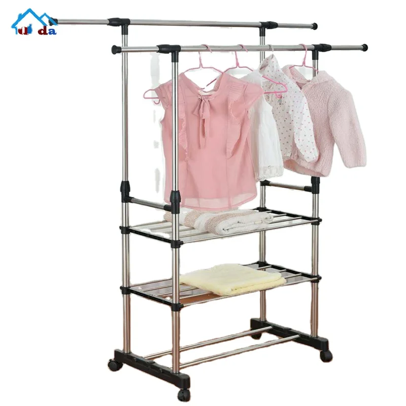 

High quality portable folding clothes drying rack