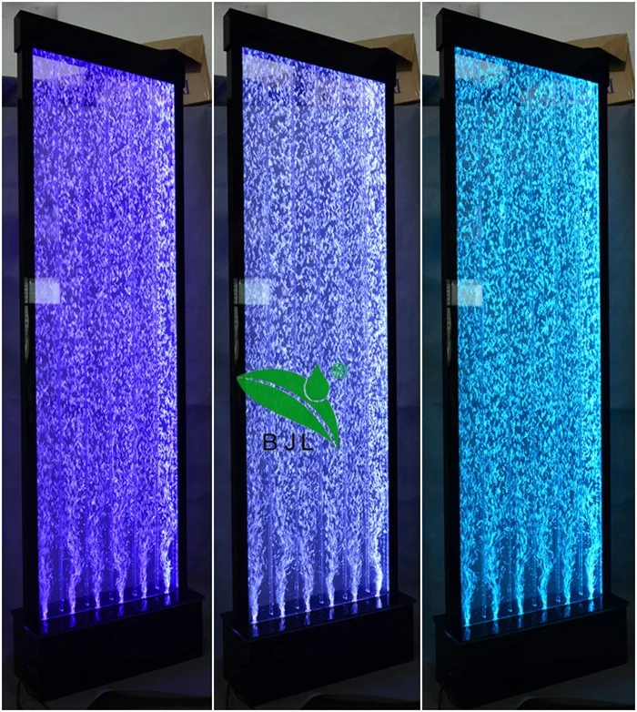 
restaurant decoration screen led water bubble wall room divider panel 