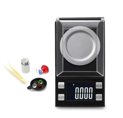 

0.001g 50g high Precision Lab Laboratory Weight Balance Scale Jewelry Diamond Herbs Grams Gold Digital Electronic Scales