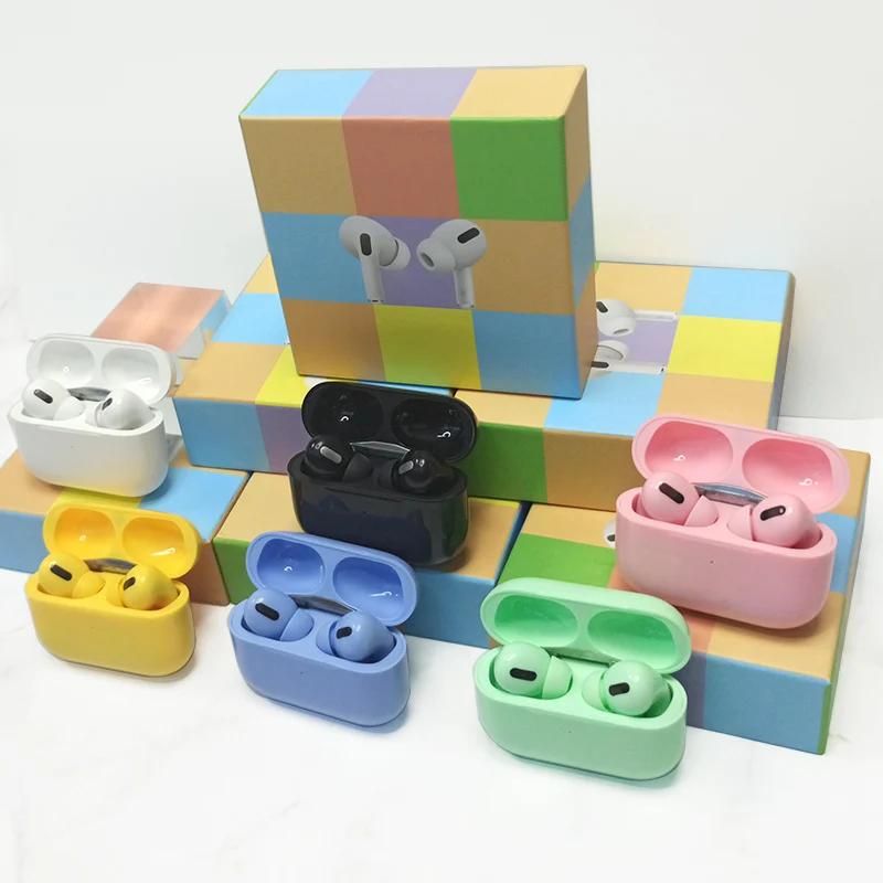 

2020 New products Macaron Inpods 13 Earphones TWS blue tooth 5.0 Auriculares Super Bass Wireless Earbuds, Black/white/pink/blue/green/yellow