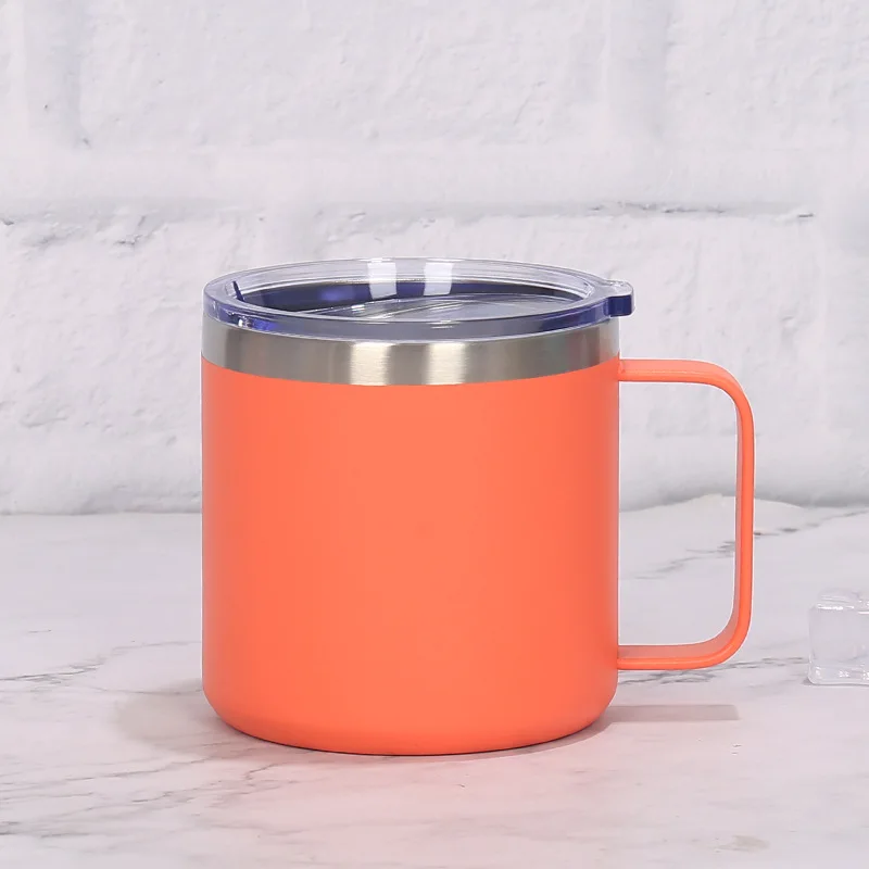 

Double Wall Stainless steel Vacuumed Coffee Mug With Long Handle, Customized color