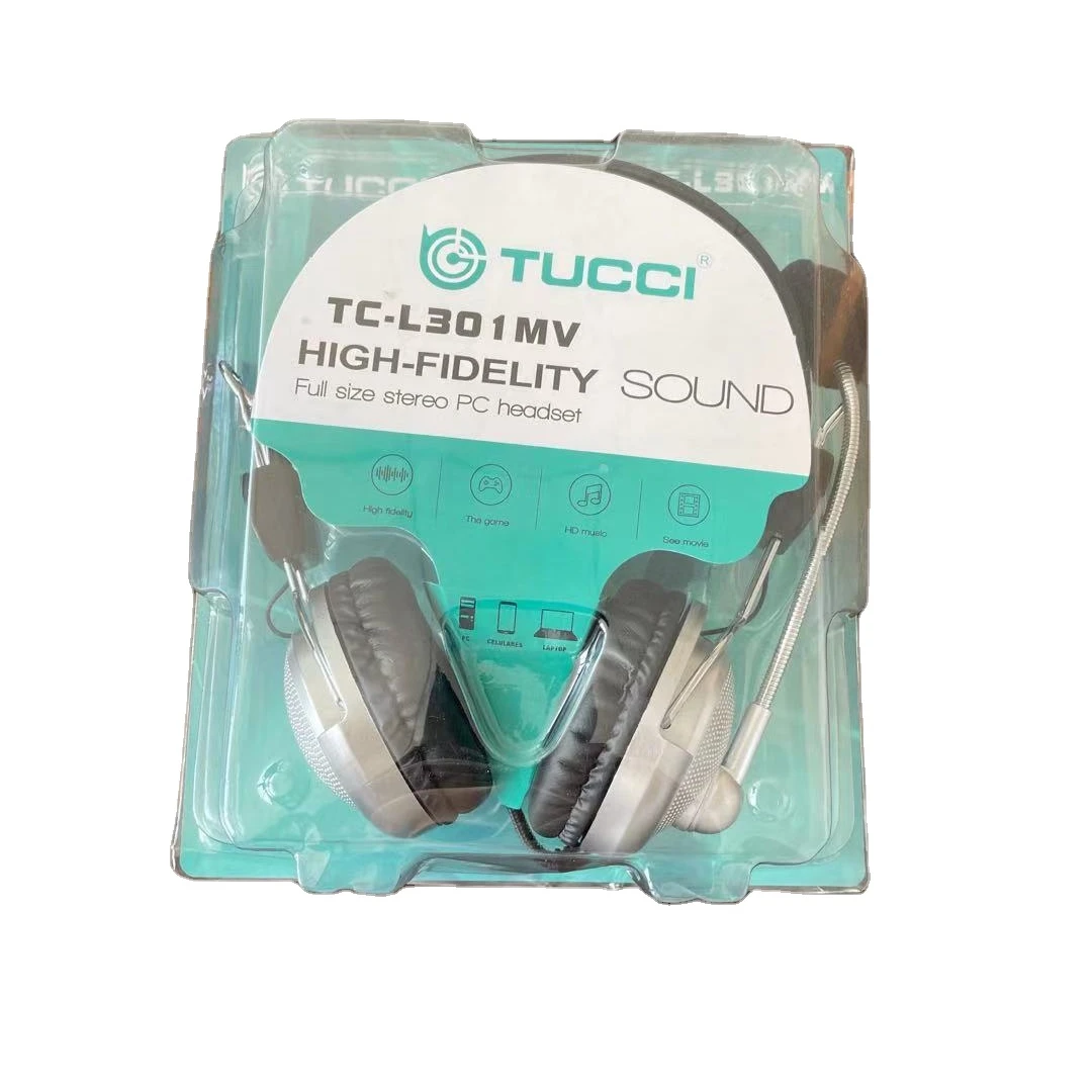 

2021 stylish new design good sound field high comfort 2*3.5 interface factory hot sale Computer Headphones