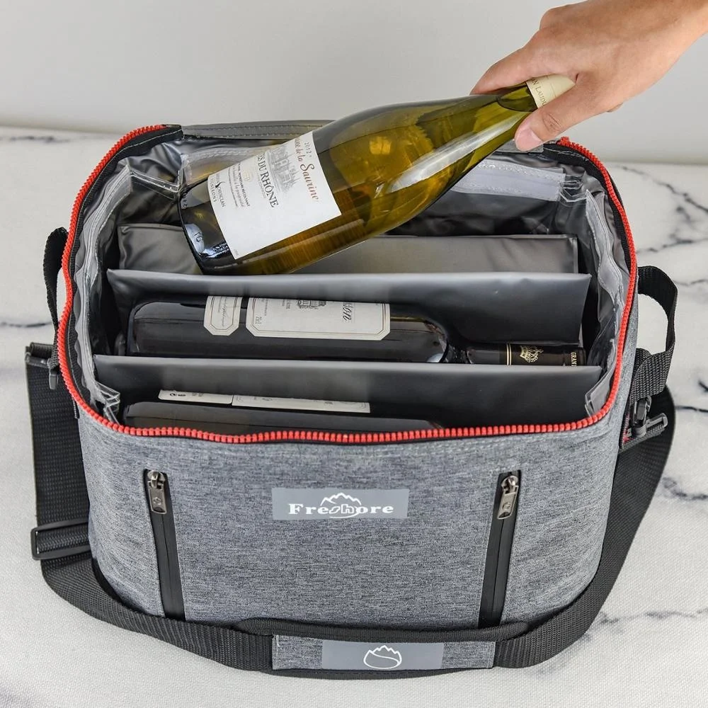 

Drink fish wine insulated thermal can beer bottle large beverage soft lunch backpack cooler bag box picnic bag, Customized color
