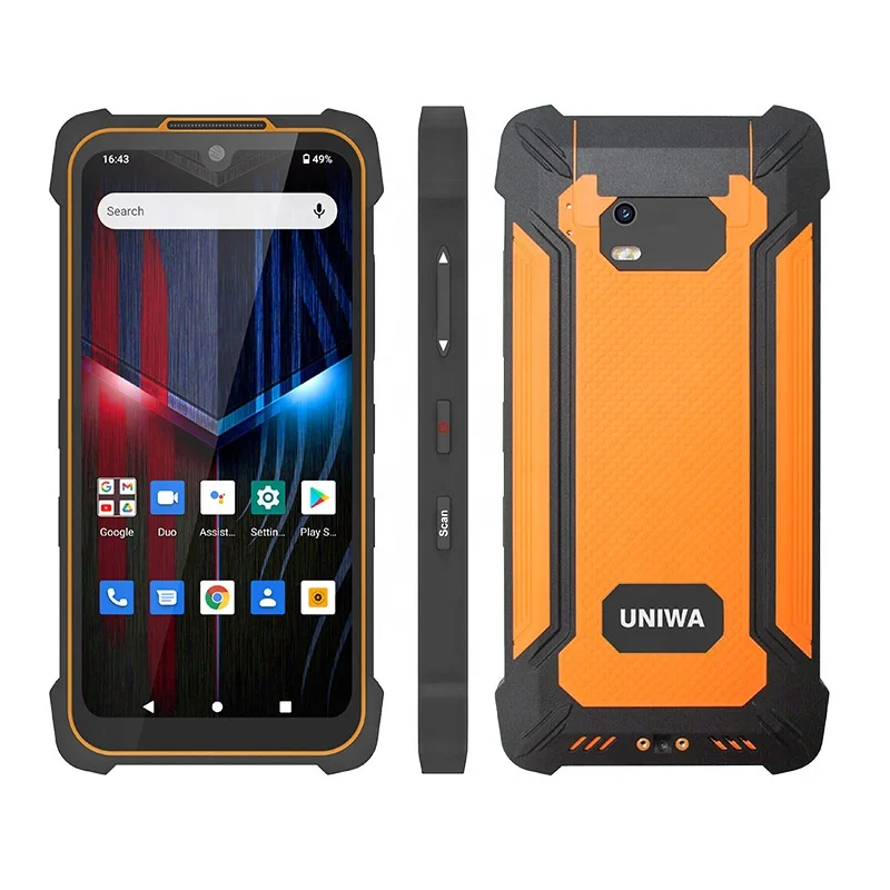 

UNIWA P551 5.5-Inch Rugged Android 11 PDA with 4GB RAM 64GB Storage NFC IP68 Waterproof Rating