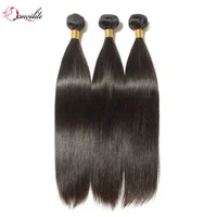 

Original virgin cuticle aligned hair silky straight no tangle no shed human hair weave