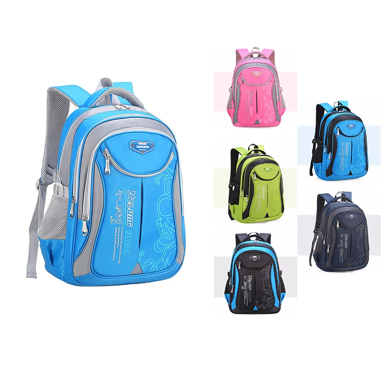 

Cheap Primary college Student Book bag Kids bookbags unisex schoolbags Children Backpack School Bags For Boys Girls