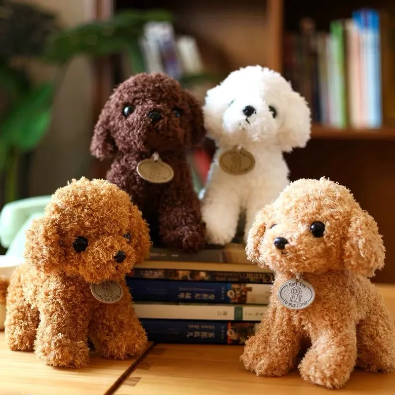 

FREE SHIPPING  Animals Teddy Dog Stuffed Plush Toy Dolls, Blue/black/orange..