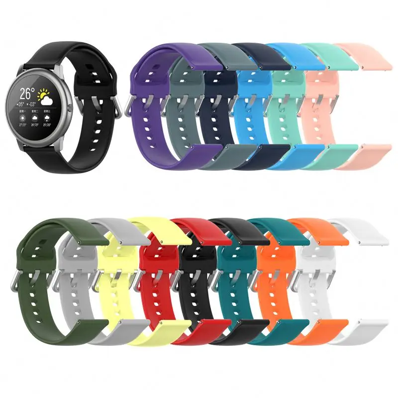 

Silicone Soft Strap Wrist Bracelet For Haylou Solar LS05 Strap  bracelet
