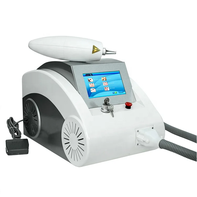 

Factory Wind+Water Cooling System Nd Yag Laser Tattoo Removal Mole Removal Machine