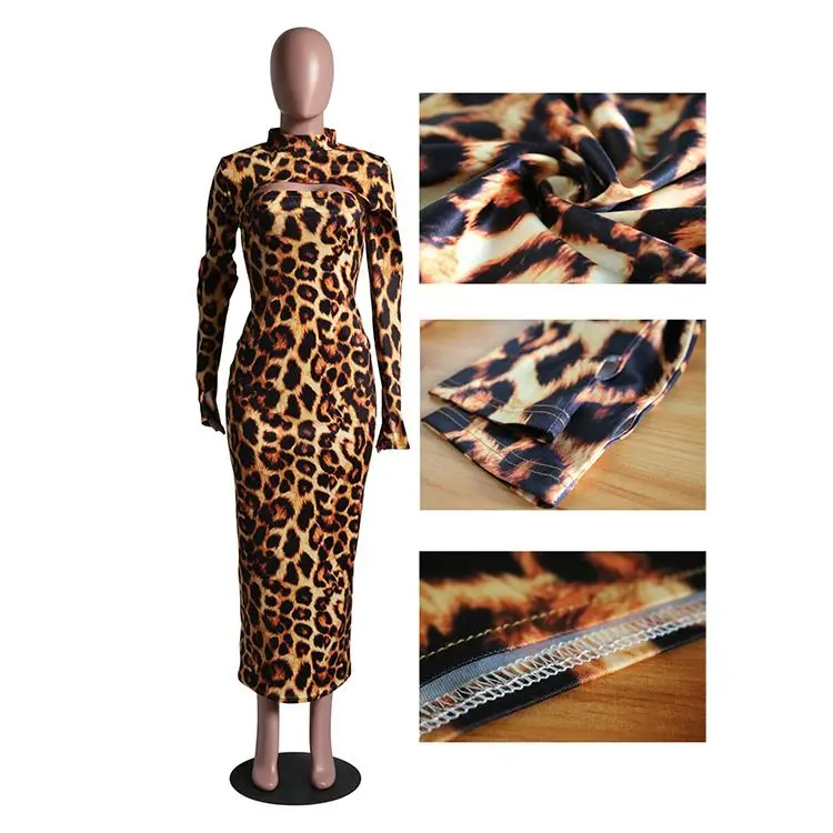 
11AF063 best design strapless dress micro coat bodycon printed Women Clothing Two Piece Sets 