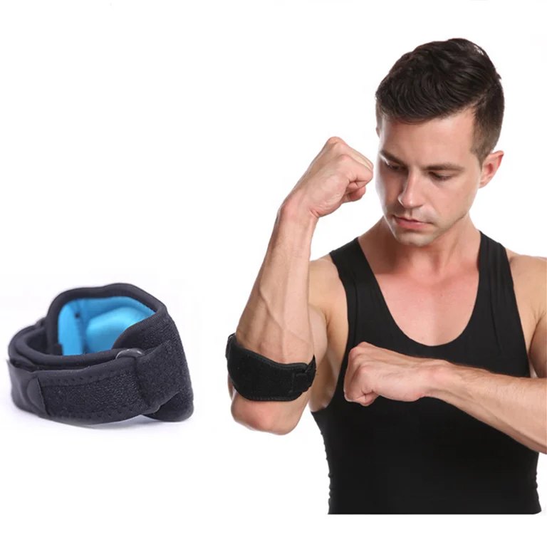 

Free Sample Tennis Elbow Band / Neoprene Elbow Support / Pain Relief Brace, Black, blue, red
