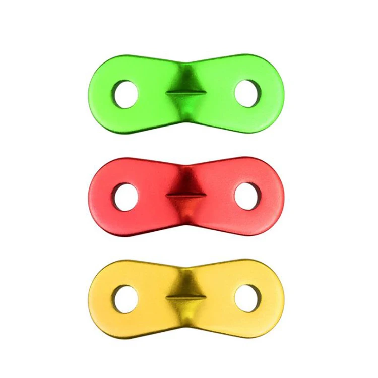 

Double eye aluminum alloy adjustable wind rope buckle tent canopy accessories fixed, Multicolor optional