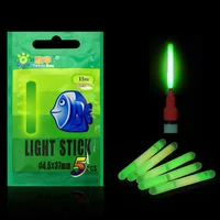 

5pcs/pack Fishing Bobbers Night Fluorescent Light Float Glow Stick Lightstick Power Plastic Fishing Light Stick