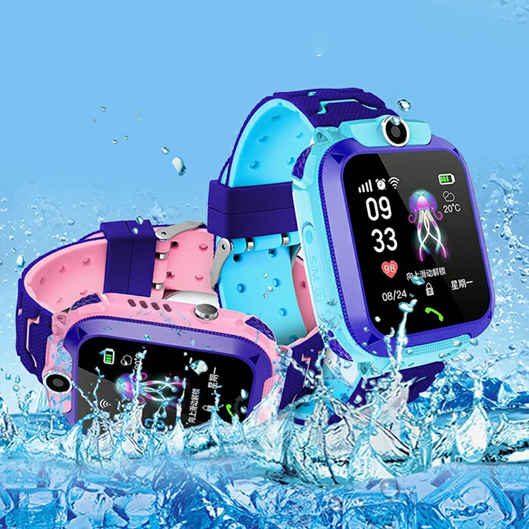 

Smart Watch Band With Sim Card Photo Waterproof Ip67 Q12 Waterproof Kids Smart Watch Phone Gps Sim Card Lbs Tracking 4G Q12