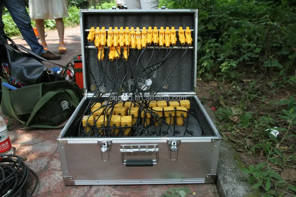 Geotechnical Seismograph: 24-Channel MASW Seismic Monitor with Battery ...