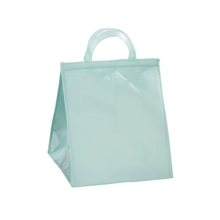 

Hot Sale Non-woven 8 Inches Shopping Bag With Insulation Cooler Delivery Bag For Food, Picture show