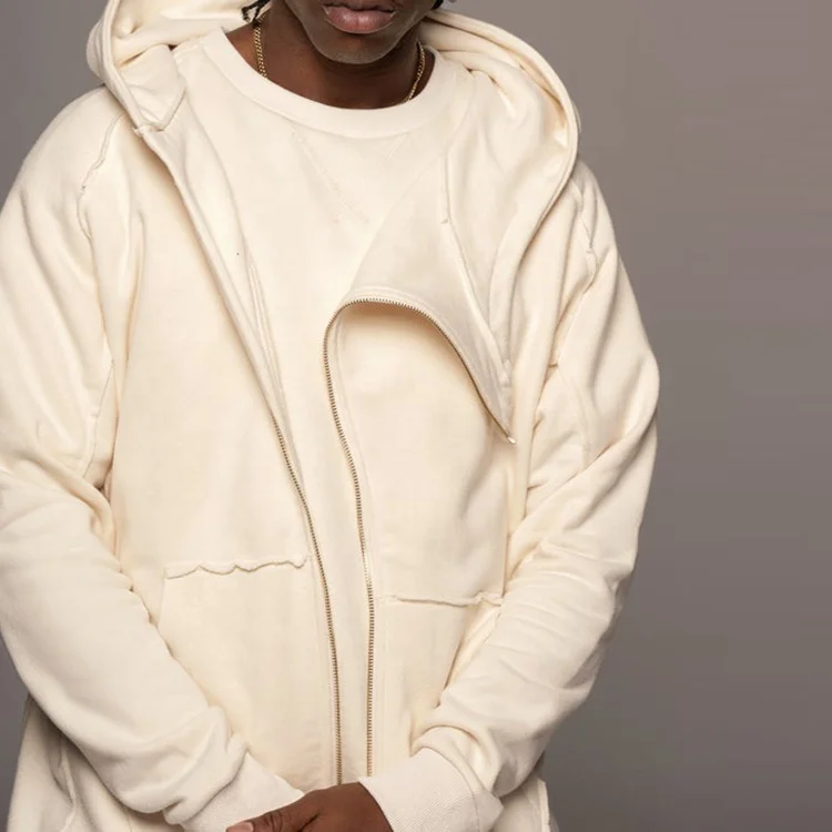 

Custom Fashion Design Men Gym Custom Full Zipper Fitness Hoodie Mid-Weight Blank Hoodie Jacket