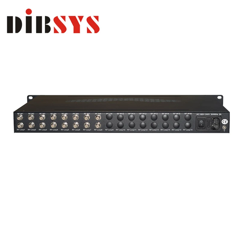 

(IRD1518) 8 Tuners FTA Biss DVB-S2 to IP IRD Gateway