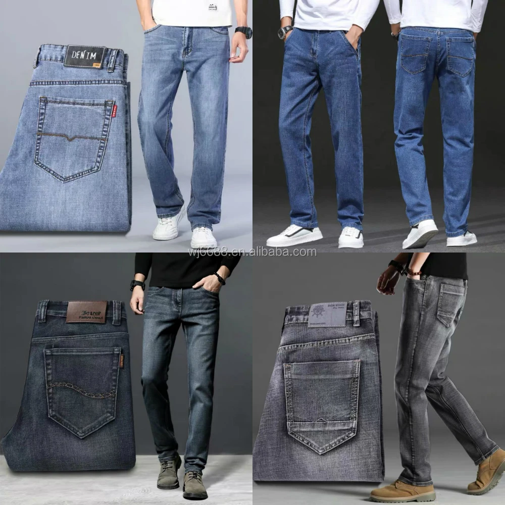 

Hot sale latest custom new design fashion men clothes and jeans pants