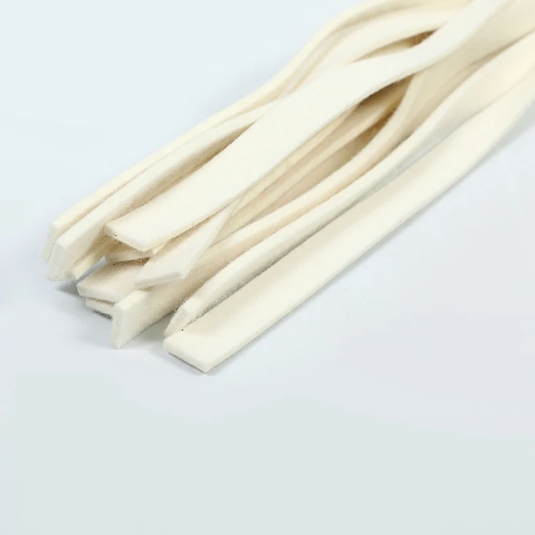
Wholesale wool felt tape self-adhesive wool felt tape high temperature sealing strip 
