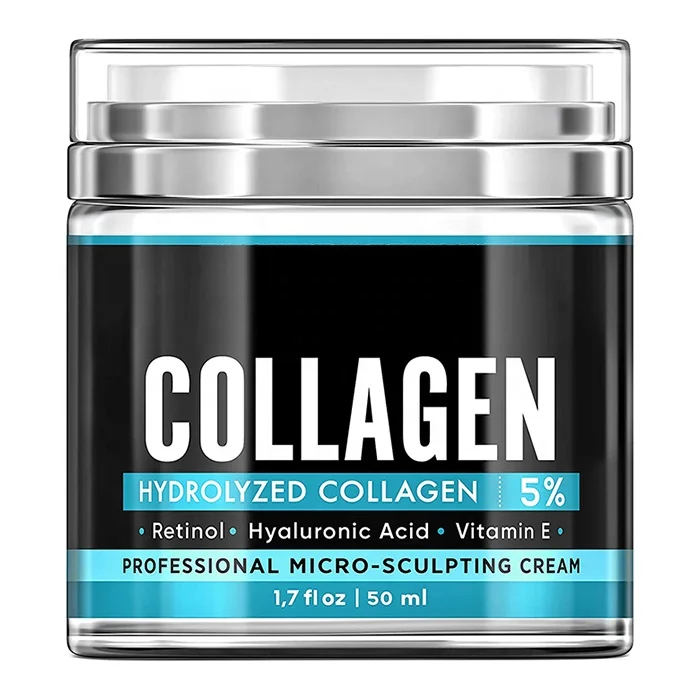 

Private label Anti Aging Skin Care Face Cream Natural Collagen Day and Night Cream for Men, White