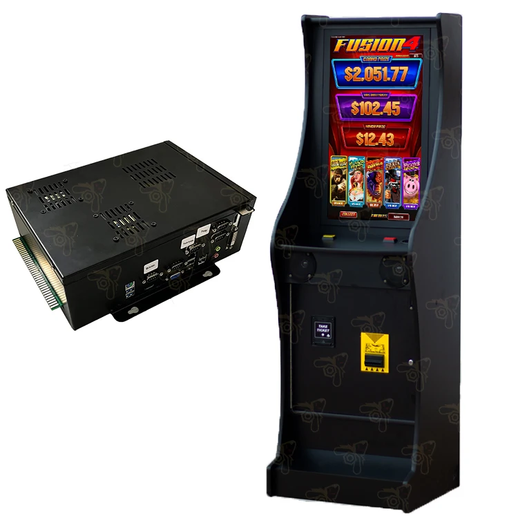 

USA Market Banilla Jackpot Skill Game Fusion 4 Amusement Gambling Machine with Bill Acceptor