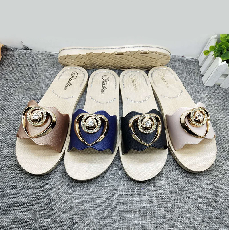 

Women's Cheap Plastic Slipper Ornament Shoes Crown Shoes