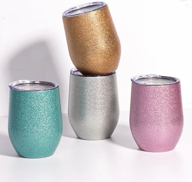 

popular 18/8 stainless steel double walled insulated vacuum 6oz 12oz wine tumbler cups wholesale, Customize