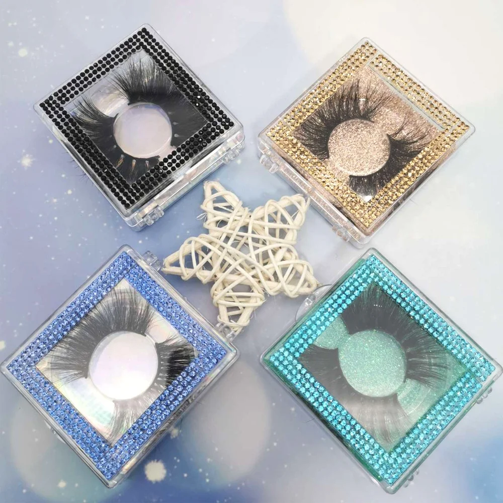 

Wholesale lashes false lashes 30mm 3D 5D mink eyelashes vendors mink fur lashes