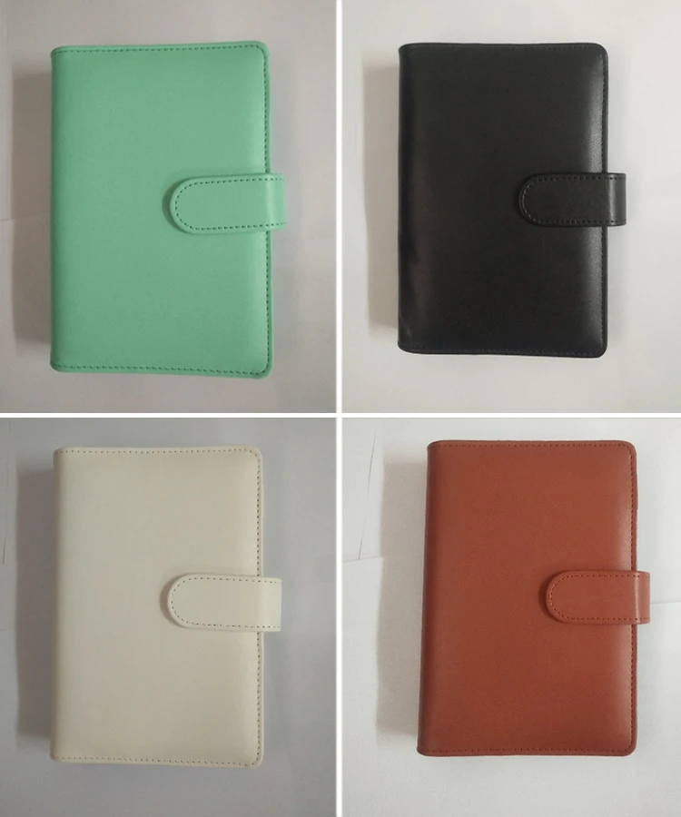 6 Ring Pu Leather Budget Binder A6 With Pen Holder - Buy Budget Binder ...
