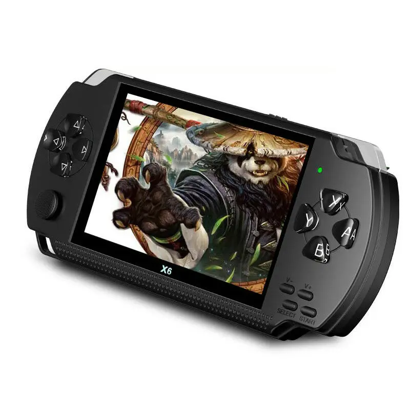 

Multi-functional manufacturer directly x6 4.3 inch hd protable retro psp handheld games console