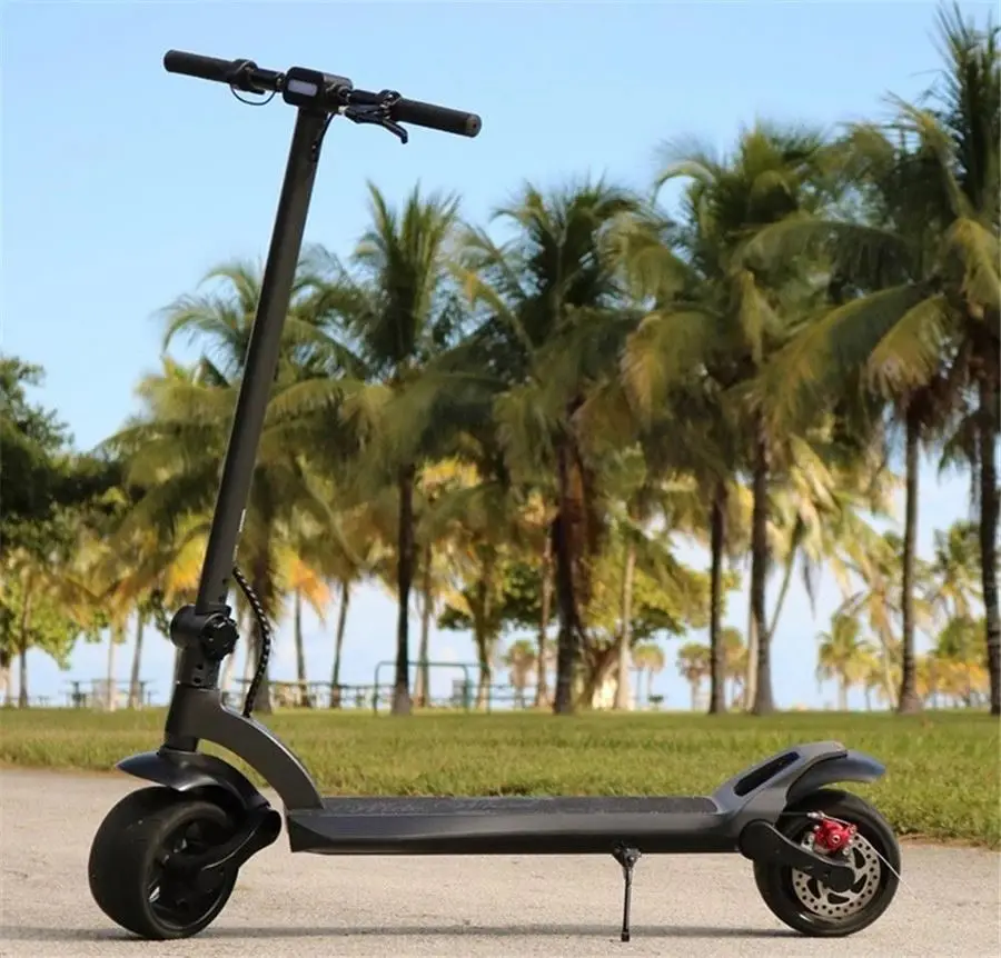

1000W 8 Inch 10Cm Widewheel Mini Wide Wheel Adult's Kick Electric Scooter, Black