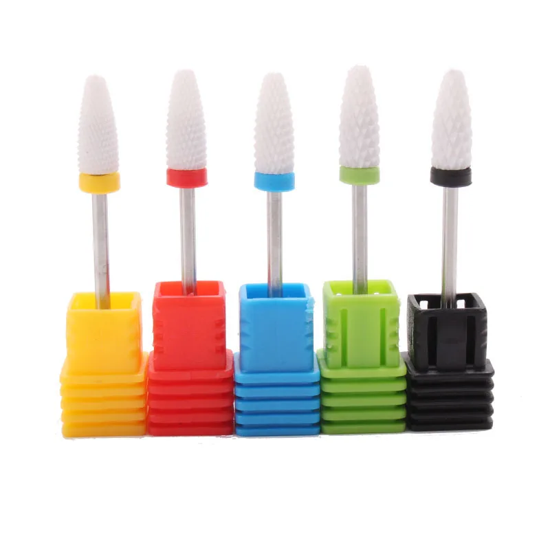 

Carbide Ceramic Nail Drill Bits Set Milling Cutter Manicure Machine Nail Drill Bits Kit Electric Removing Gel Polishing Tool