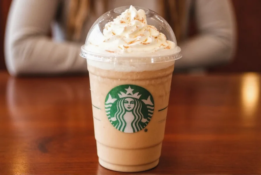 Close-up of ginger root and Starbucks gingerbread syrup bottle