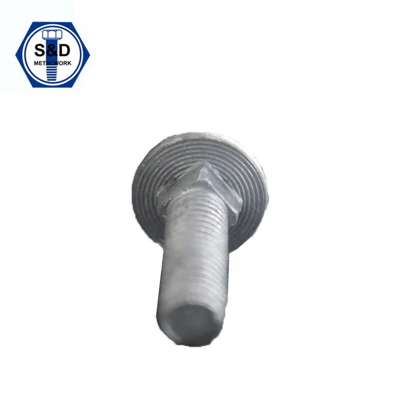 
High Quality Bolt ASTM A307 hdg bolt fasteners 