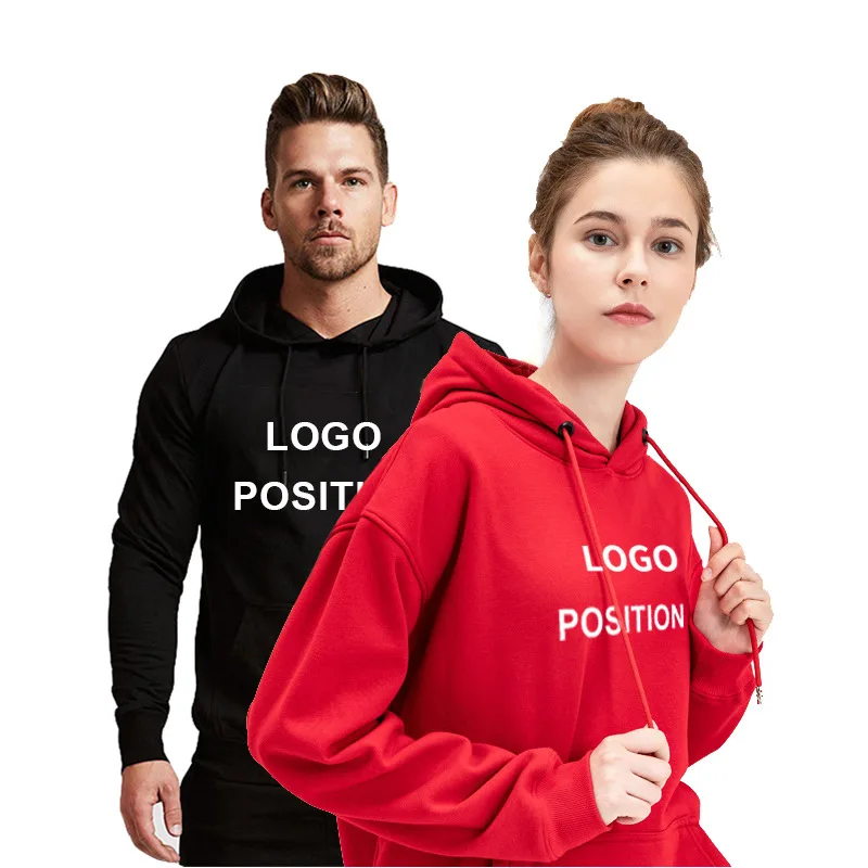 

High quality hoodie unisex blank print hoodie custom logo embroidery hoodie oversize with Gym fitness, Custom colors