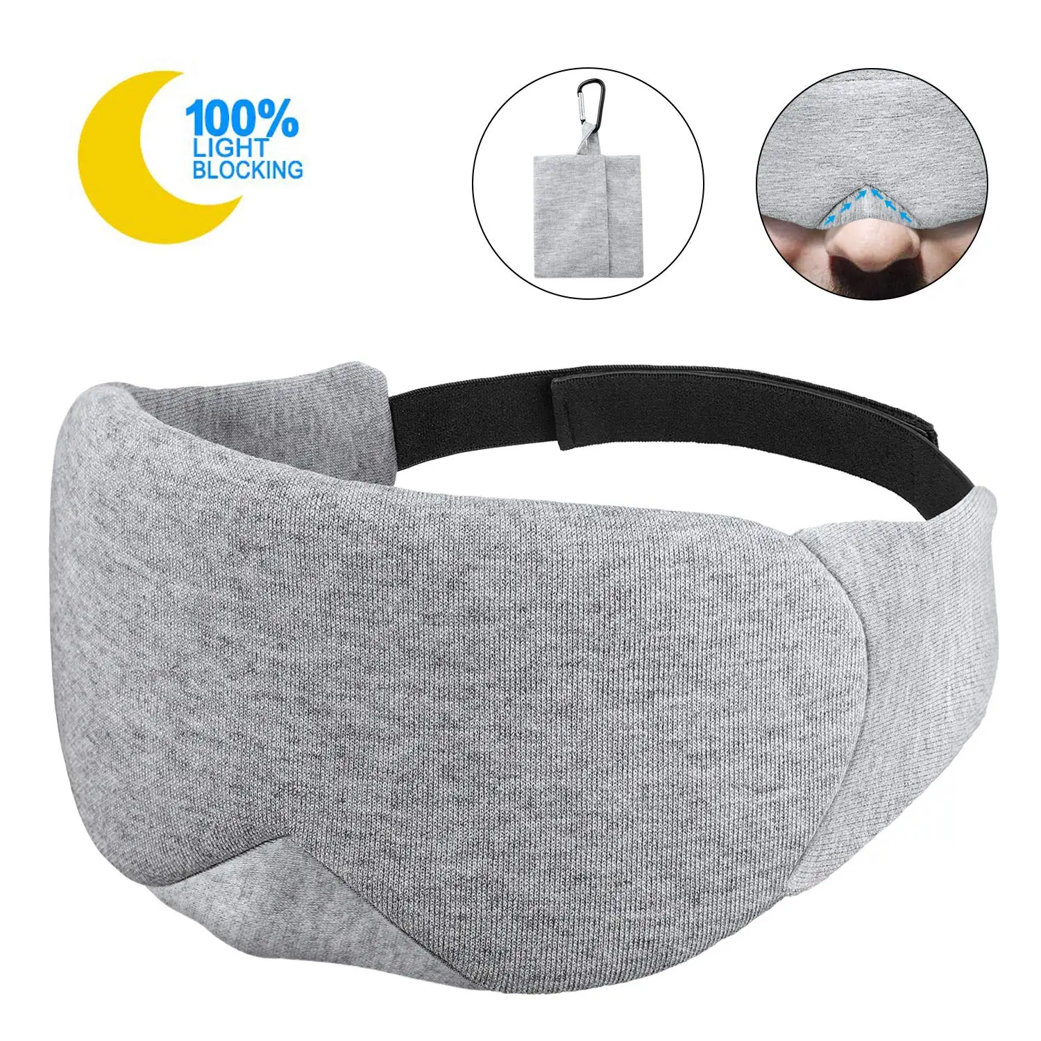 

Sleep Fast Sleeping Eye Mask Eyeshade Cover Shade Patch Women Men Soft Portable Blindfold Travel Slaapmasker Anti snore