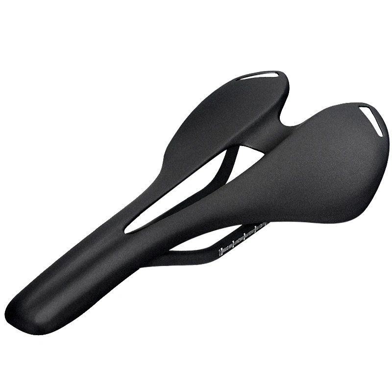 

Black matte superlight seat bike road carbon mtb bicycle saddle accessories, Black grey silver baking lacquer