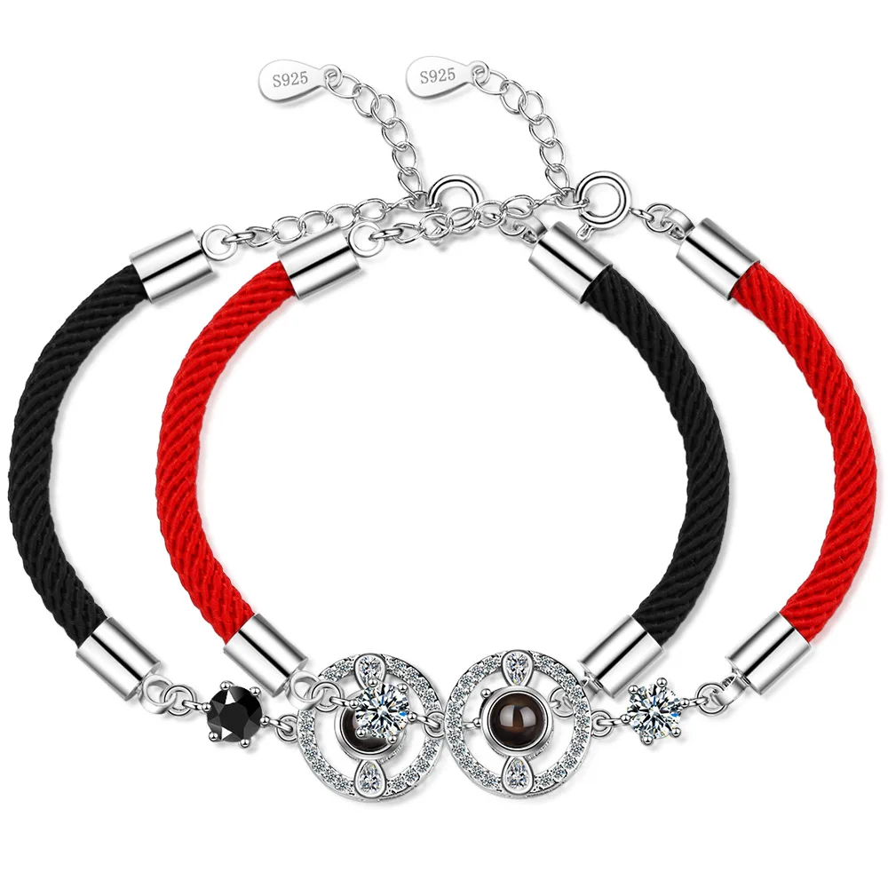 

I love you more bracelets For Hand Red Rope Bracelet Party Wedding Jewelry Couple Bracelet BT0045