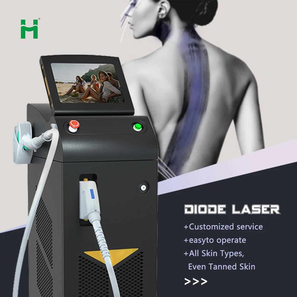 

Laser Hair Removal 808nm Machine New Products Alexandrite Laser 755nm Equipment 3 Wavelength Diode Lase 3 wave new diode laser, Optional