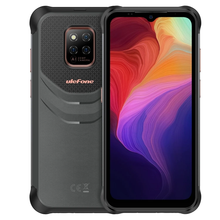 

Ulefone Armor 14 Rugged Phone, 4GB+64GB Face ID & Side Fingerprint Identification, 10000mAh Battery, 6.52 inch Android 11 4G