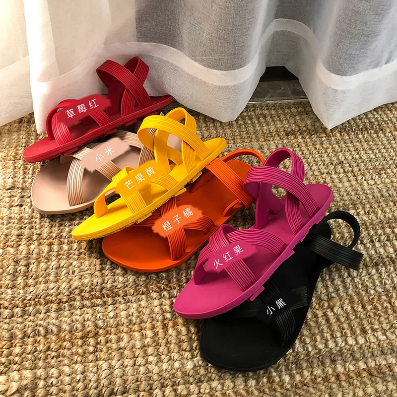 

Summer new all-match magic fruit shoes can be disassembled and installed sandals 2021