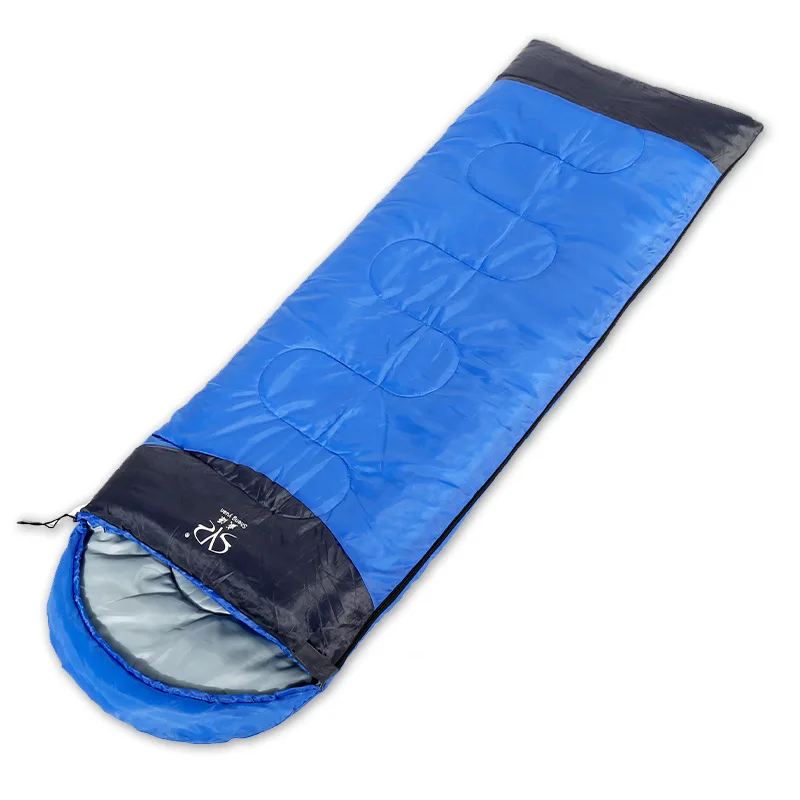 

Envelope hooded adult sleeping bag spring summer outdoor camping sleeping bag, Custom color