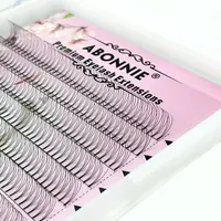 

ABONNIE new product big pre made fan wholesale eyelash extension heat bonded Volume Lash Extensions Private Label Lashes