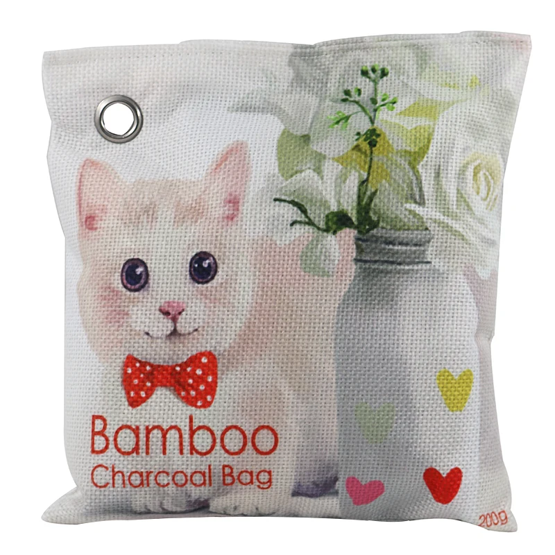 

200g Bamboo Charcoal Air Purifying Bag Odor Eliminator Shoe Air Purifiers for Home Deodorizer Odor Absorber