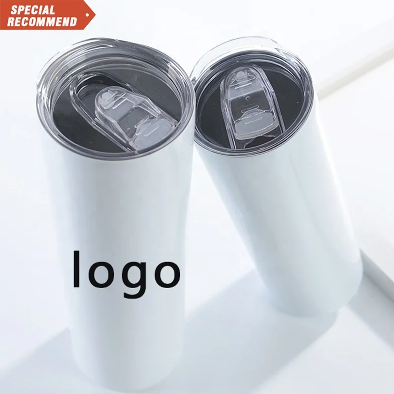 

tumbler heat press sublimation 20 oz vacuum insulated tumbler cups stainless steel sublimation blanks straight skinny, Customized color