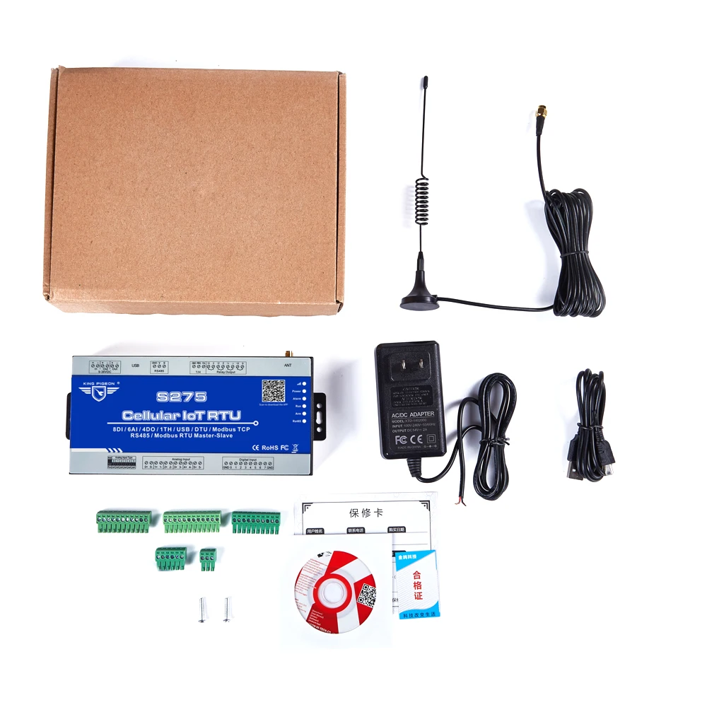 
Modbus MQTT GSM GPRS 3G 4G Data Processing with many Protocols S275 